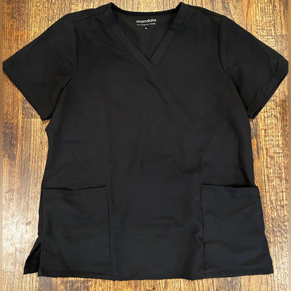 Mandala scrub top